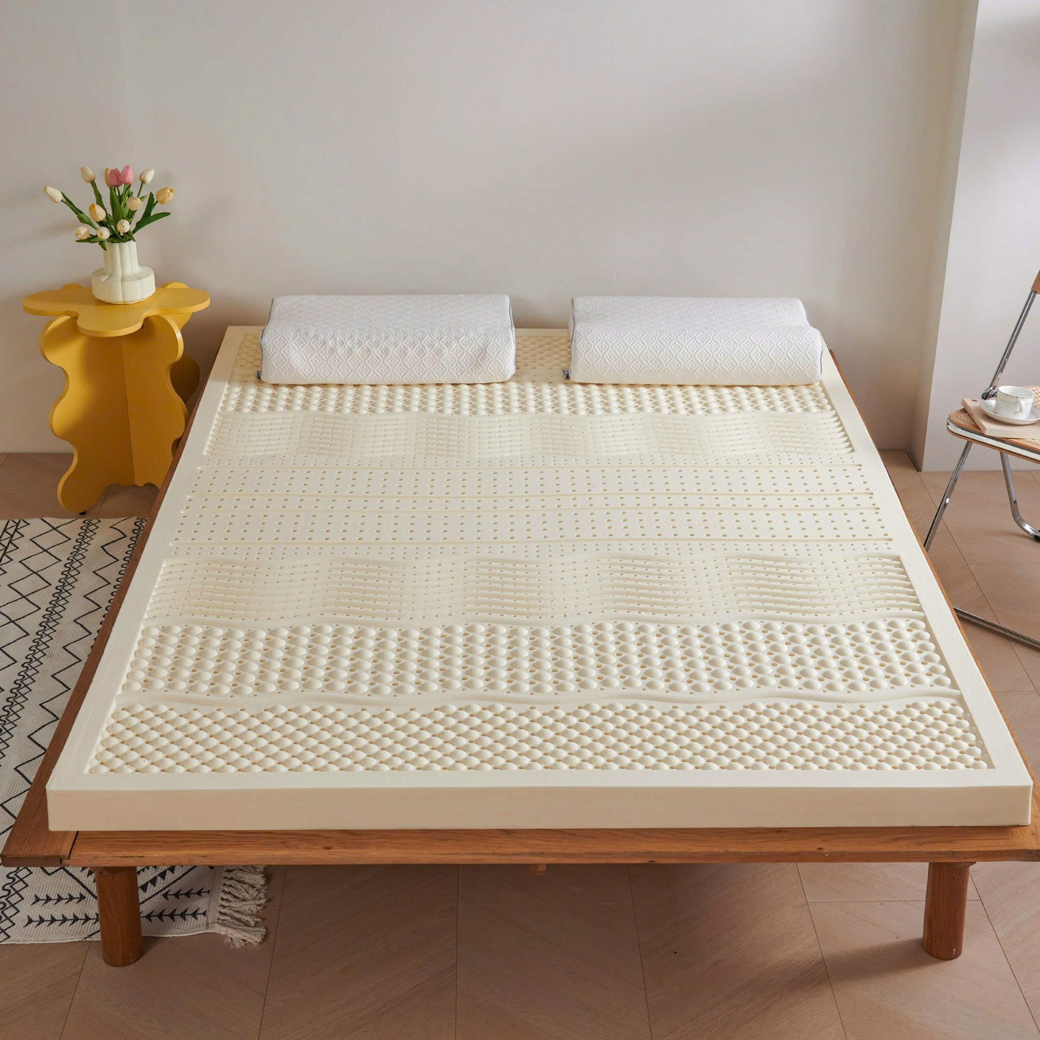 NỆM CAO SU THIÊN NHIÊN 7 ZONES MASSAGE MAYHOME - 180*200*5cm (1170)